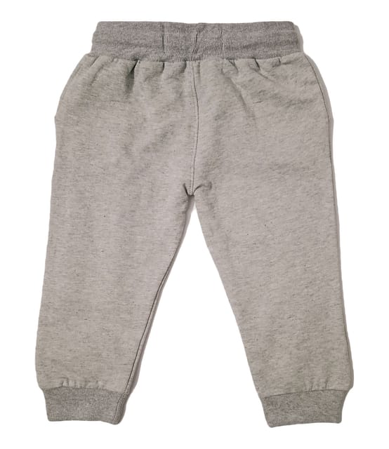 Unisex Lounge Pant With Adventure Print - Light Grey