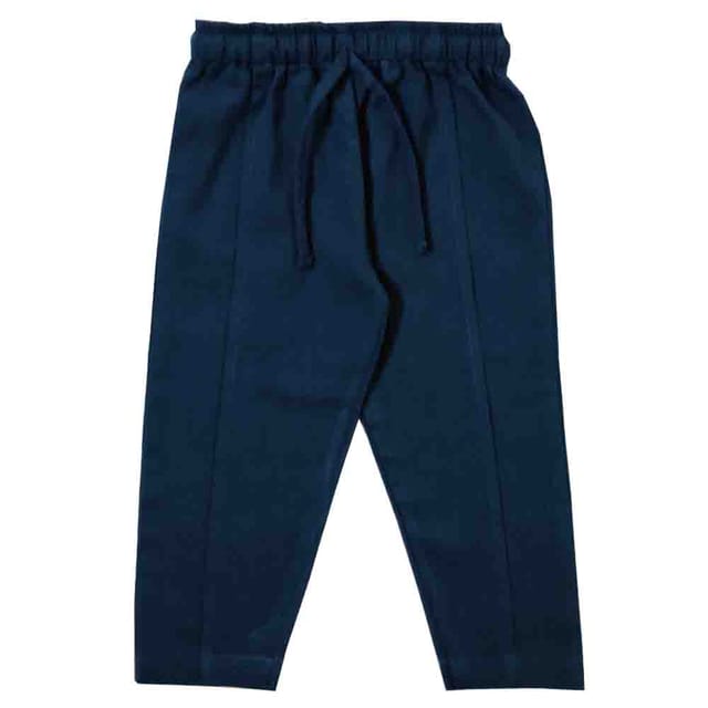 Snowflakes Unisex Cotton Trousers - Teal