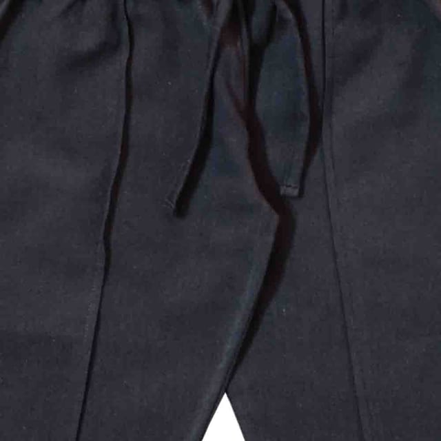 Snowflakes Unisex Cotton Trousers - Charcoal Grey